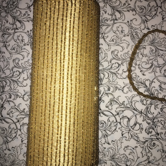 Gold Beaded Purse - Picture 4 of 5